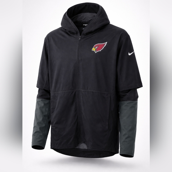 Nike Other - Nike Arizona Cardinals Zonal Aeroshield Weatherproof w Breakaway Sleeves